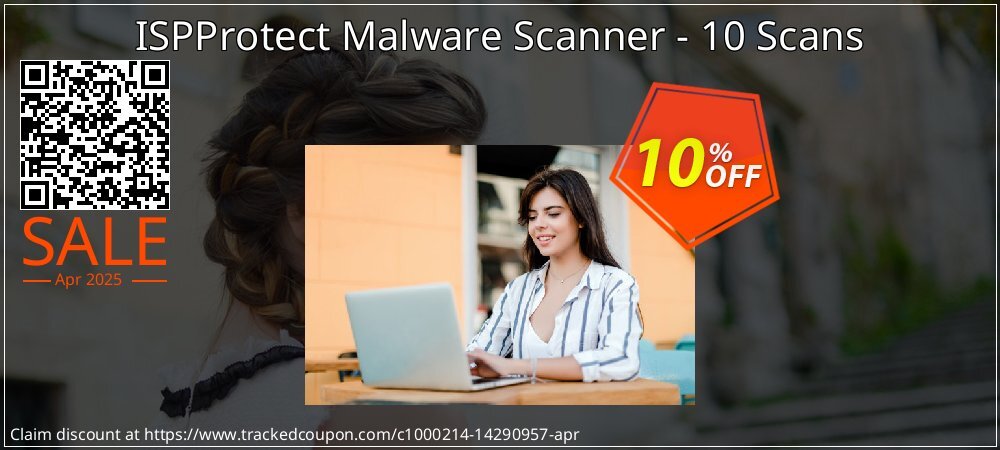 ISPProtect Malware Scanner - 10 Scans coupon on April Fools' Day offer