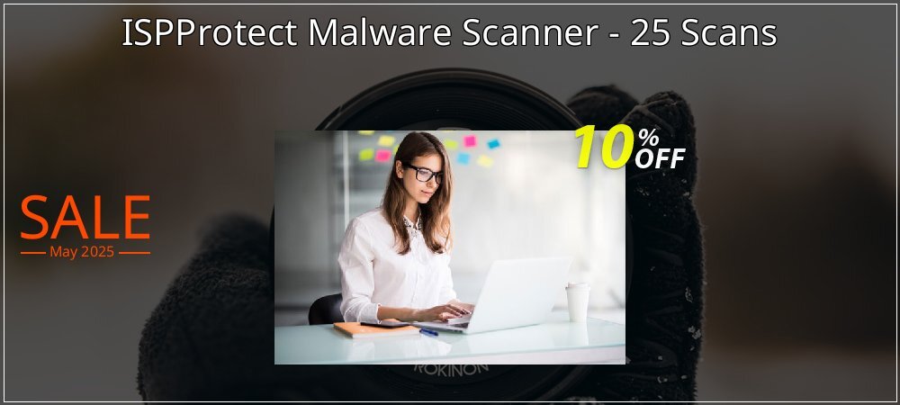 ISPProtect Malware Scanner - 25 Scans coupon on National Smile Day super sale
