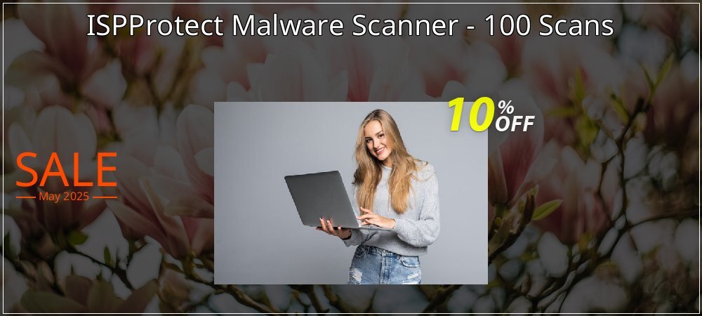 ISPProtect Malware Scanner - 100 Scans coupon on National Memo Day offering discount
