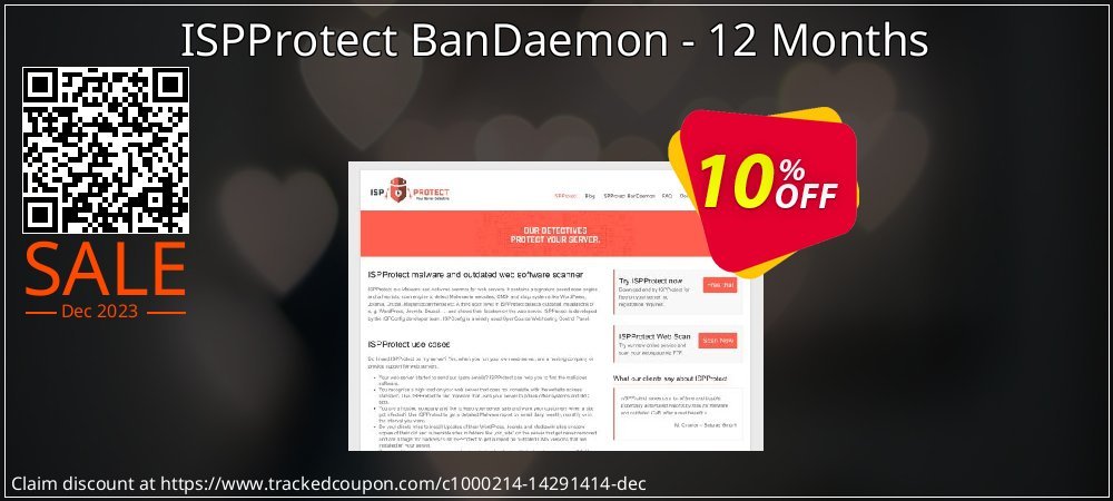 ISPProtect BanDaemon - 12 Months coupon on Tell a Lie Day sales