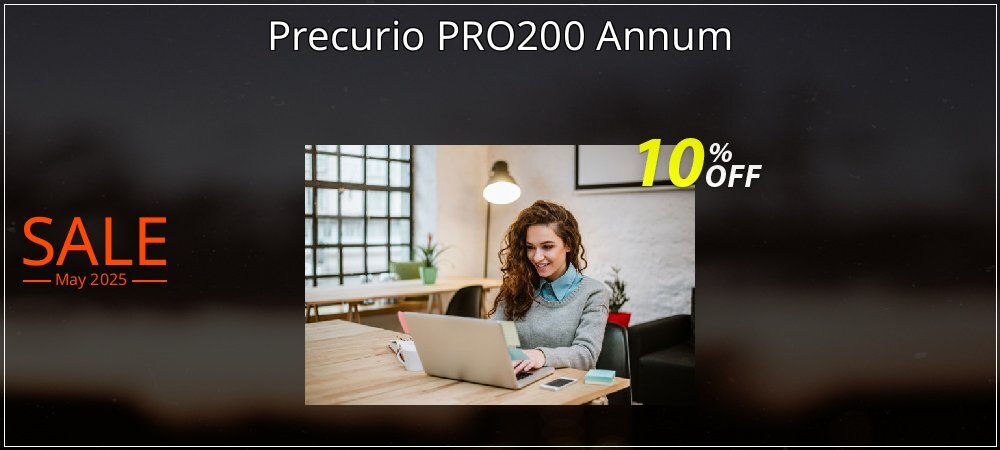 Precurio PRO200 Annum coupon on April Fools' Day super sale