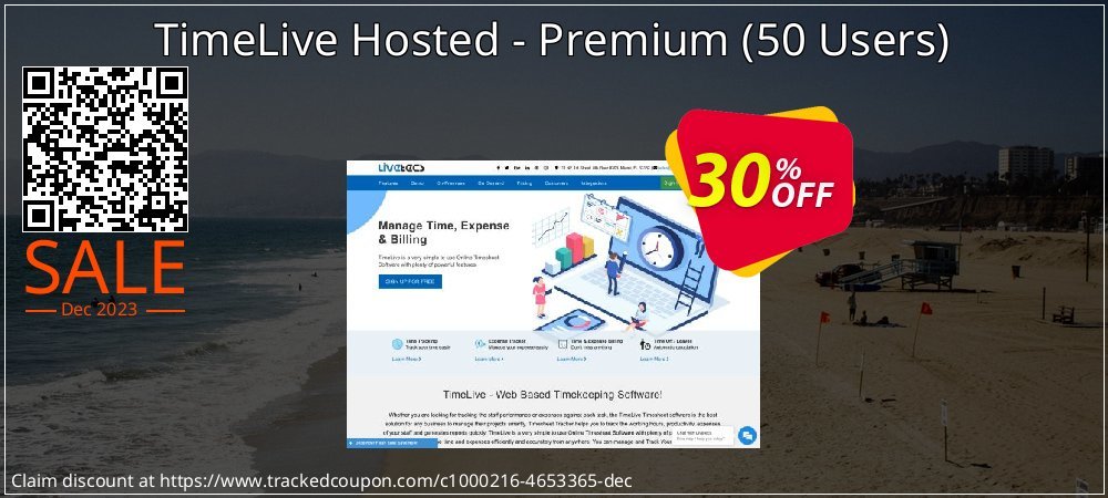 TimeLive Hosted - Premium - 50 Users  coupon on Mother Day sales