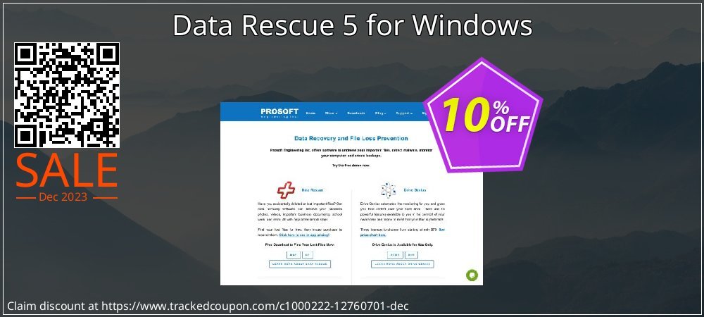 Data Rescue 5 for Windows coupon on World Party Day super sale