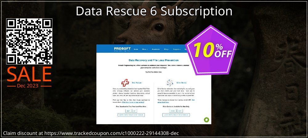 Data Rescue 6 Subscription coupon on Easter Day offering discount