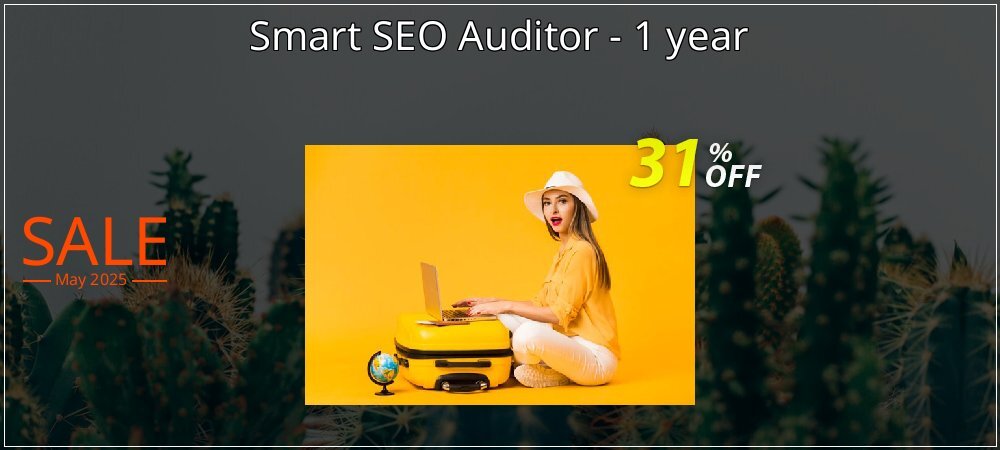Smart SEO Auditor - 1 year coupon on Mother's Day deals