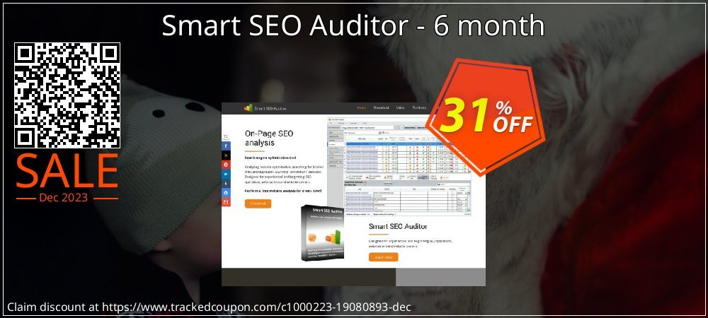 Smart SEO Auditor - 6 month coupon on Virtual Vacation Day offer