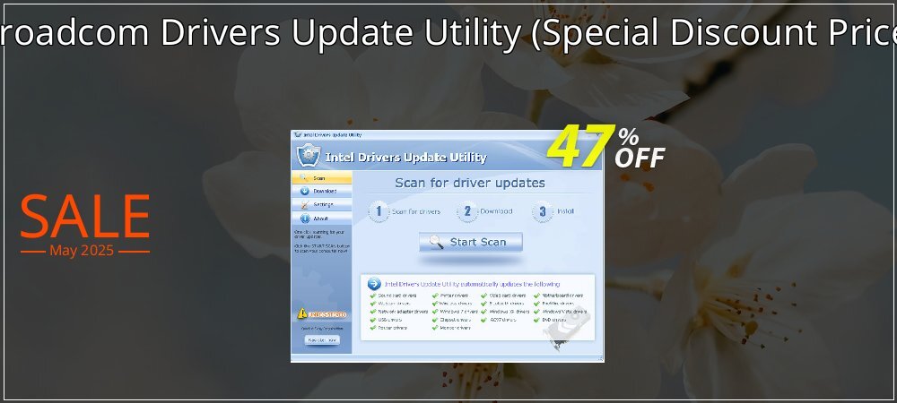 Broadcom Drivers Update Utility - Special Discount Price  coupon on National Pizza Party Day offering sales