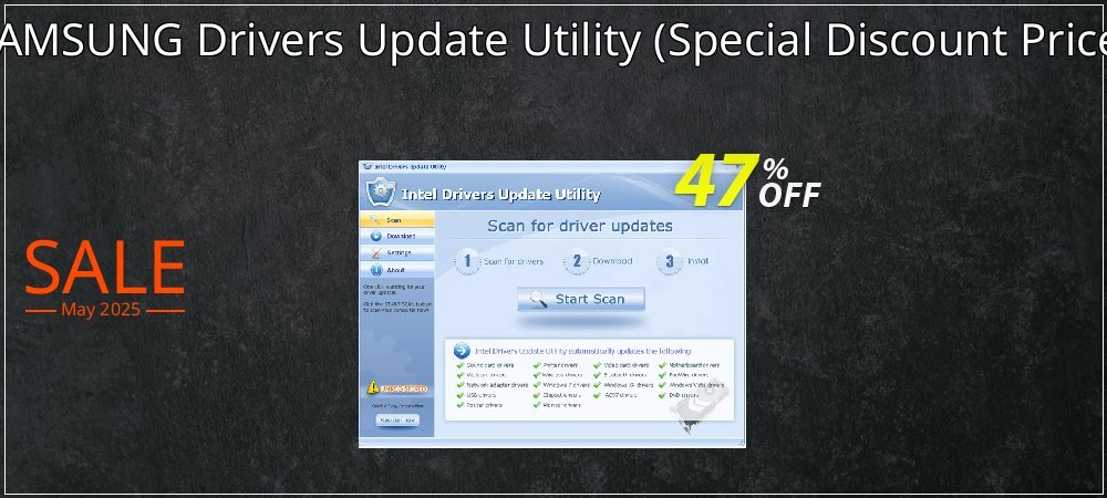 SAMSUNG Drivers Update Utility - Special Discount Price  coupon on World Party Day discount