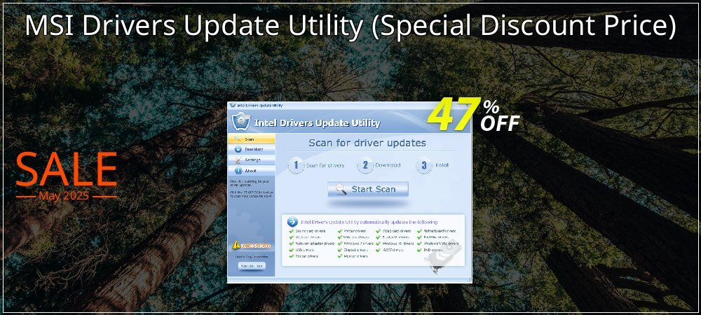 MSI Drivers Update Utility - Special Discount Price  coupon on Mother's Day promotions