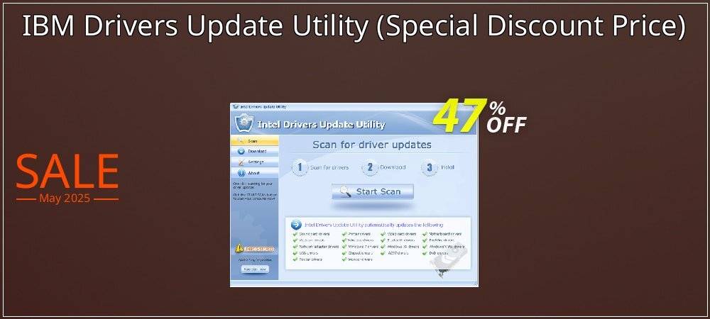 IBM Drivers Update Utility - Special Discount Price  coupon on National Pumpkin Day discounts
