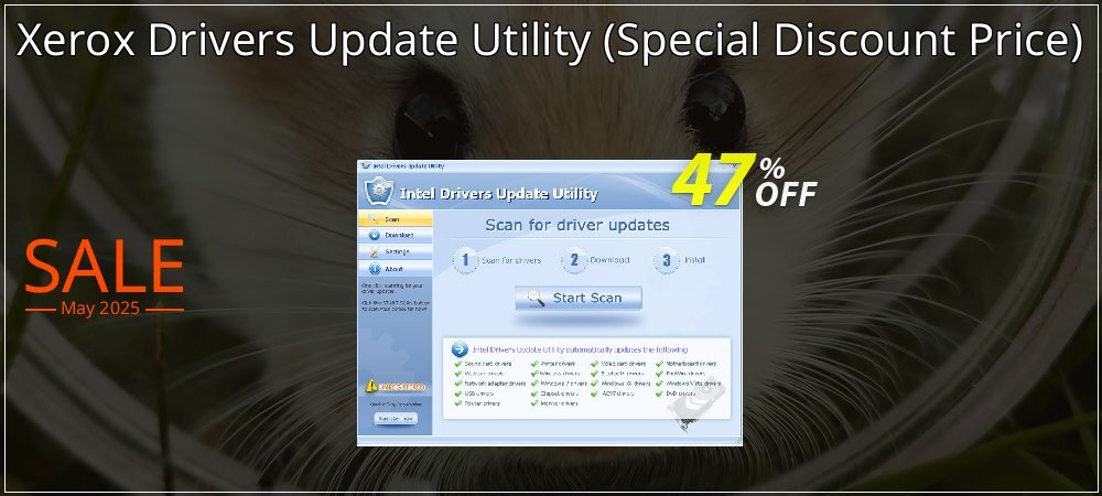 Xerox Drivers Update Utility - Special Discount Price  coupon on Constitution Memorial Day discount