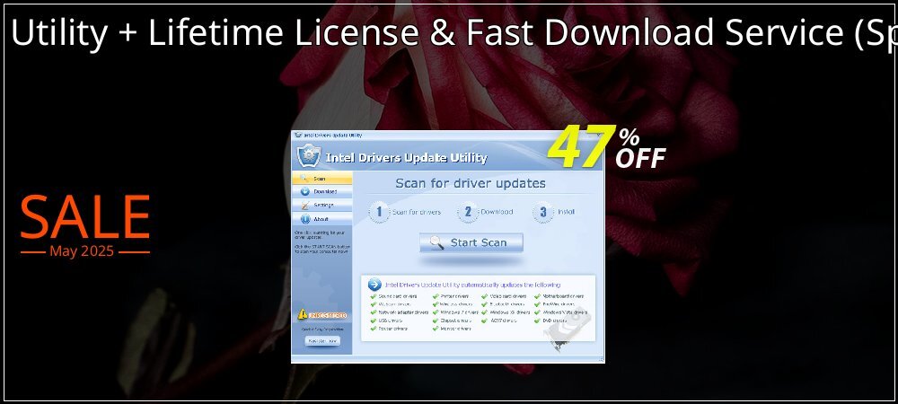 DELL Drivers Update Utility + Lifetime License & Fast Download Service - Special Discount Price  coupon on National Pizza Party Day offering discount