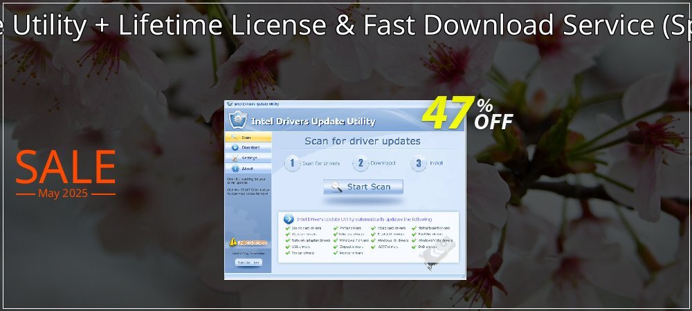 SONY Drivers Update Utility + Lifetime License & Fast Download Service - Special Discount Price  coupon on National Memo Day offering sales