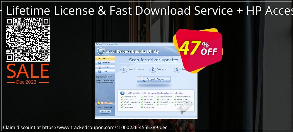 HP Drivers Update Utility + Lifetime License & Fast Download Service + HP Access Point - Bundle - $70 OFF  coupon on World Password Day promotions