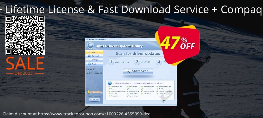 Compaq Drivers Update Utility + Lifetime License & Fast Download Service + Compaq Access Point - Bundle - $70 OFF  coupon on April Fools' Day discounts