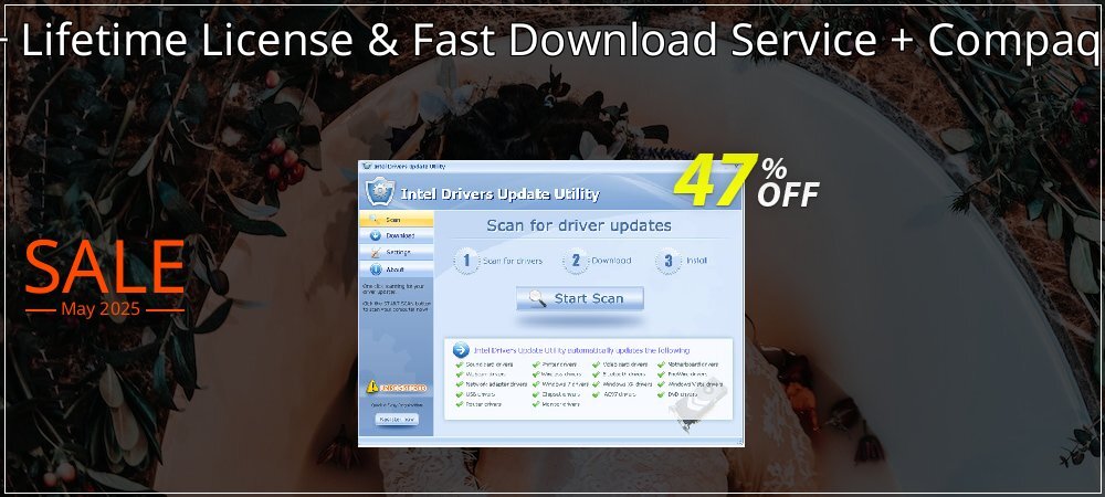 Compaq Drivers Update Utility + Lifetime License & Fast Download Service + Compaq Access Point - Bundle - $70 OFF  coupon on National Smile Day sales