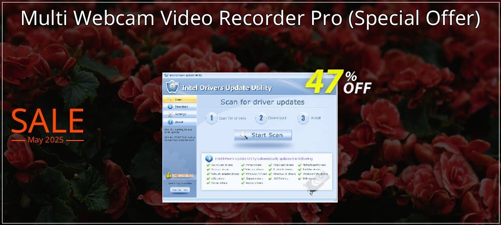 Multi Webcam Video Recorder Pro - Special Offer  coupon on National Walking Day promotions