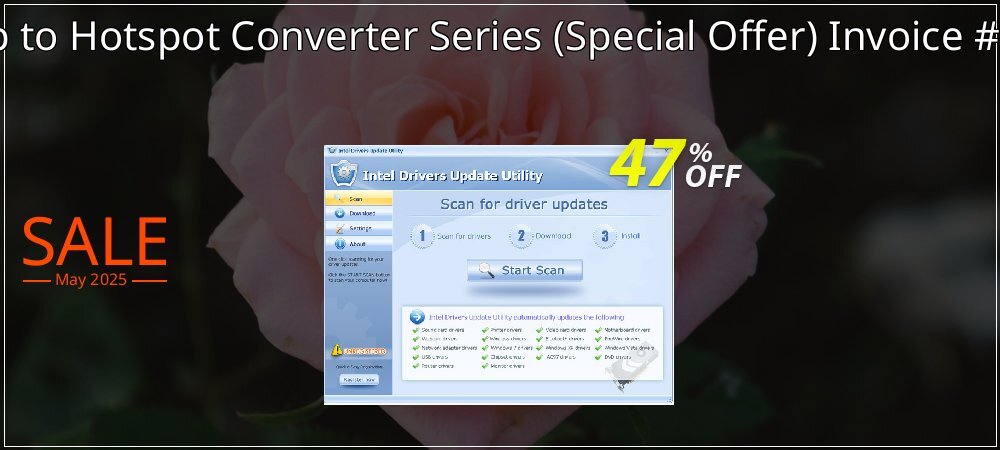 Laptop to Hotspot Converter Series - Special Offer Invoice #7B92D coupon on National Smile Day offering discount