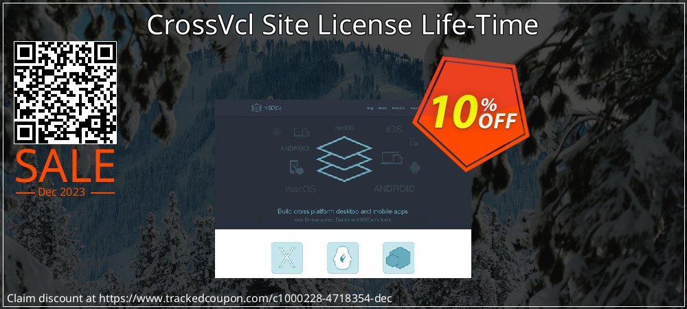 CrossVcl Site License Life-Time coupon on Tell a Lie Day offer