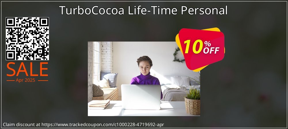 TurboCocoa Life-Time Personal coupon on Working Day sales