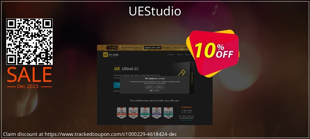 UEStudio coupon on Tell a Lie Day sales