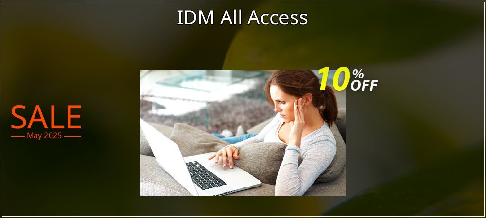 IDM All Access coupon on National Smile Day sales