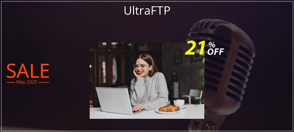 UltraFTP coupon on National Smile Day offer