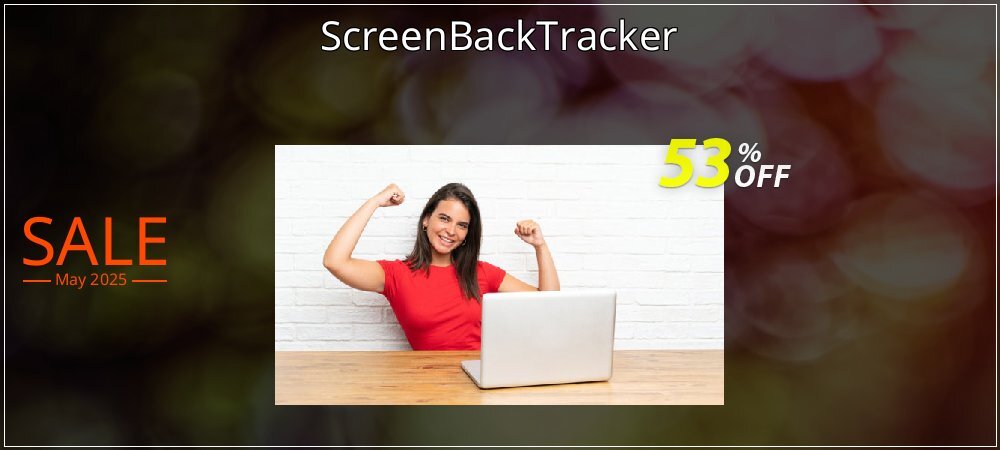 ScreenBackTracker coupon on World Party Day offering discount