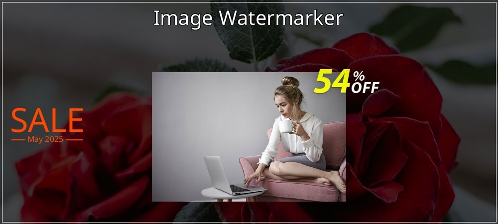 Image Watermarker coupon on World Bicycle Day offering discount