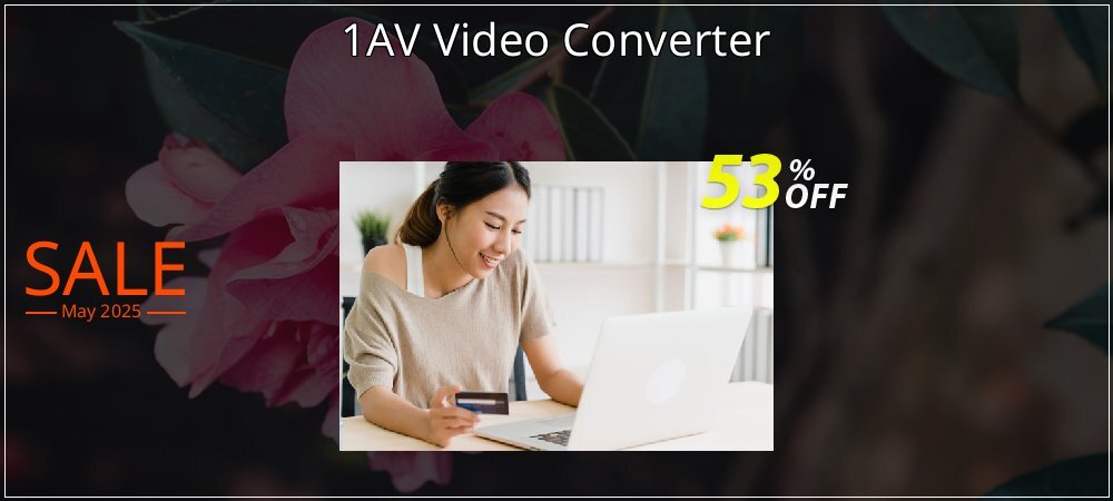 1AV Video Converter coupon on World Party Day sales