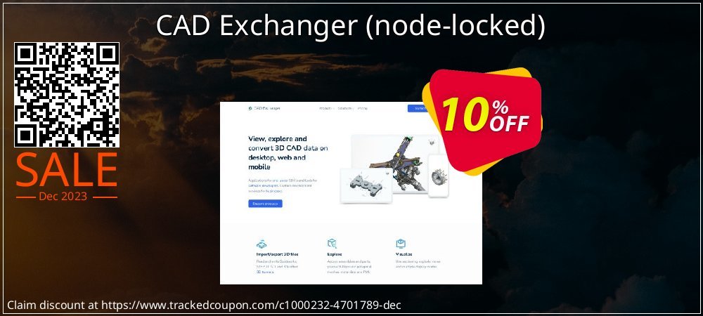 CAD Exchanger - node-locked  coupon on Tell a Lie Day deals