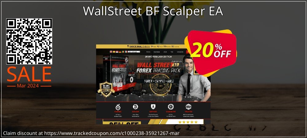 WallStreet BF Scalper EA coupon on National Memo Day discounts