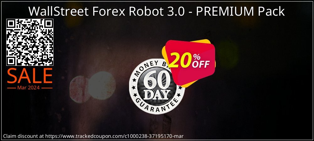 WallStreet Forex Robot 3.0 - PREMIUM Pack coupon on National Walking Day offering discount