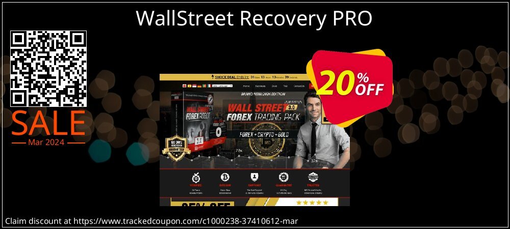 WallStreet Recovery PRO coupon on Working Day offering sales