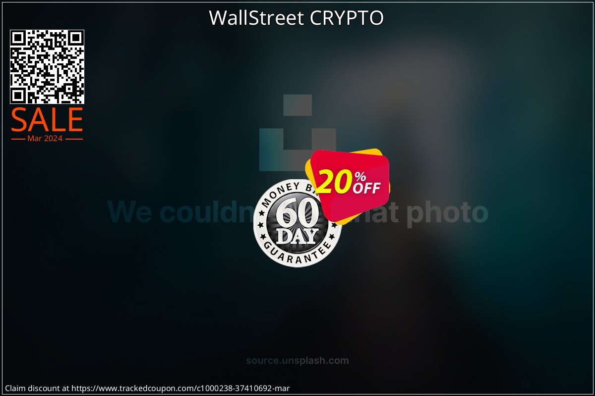 WallStreet CRYPTO coupon on National Memo Day offering discount