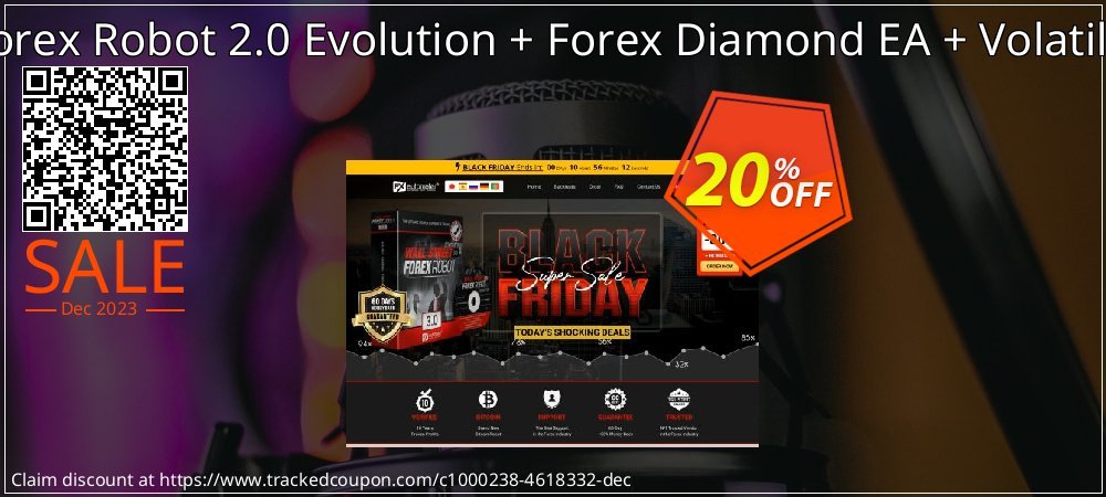 WallStreet Forex Robot 2.0 Evolution + Forex Diamond EA + Volatility Factor EA coupon on April Fools' Day discounts