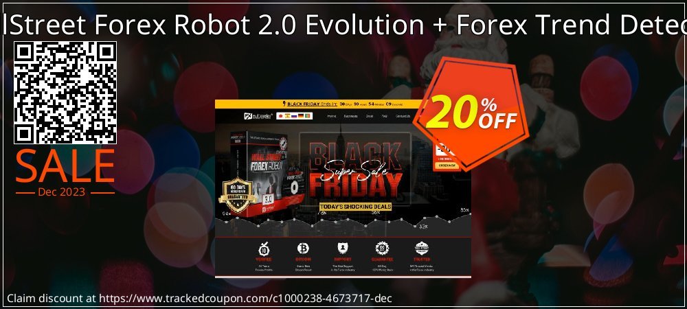 WallStreet Forex Robot 2.0 Evolution + Forex Trend Detector coupon on April Fools' Day super sale