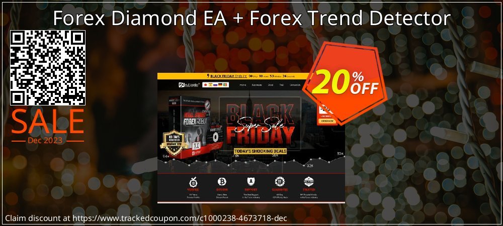Forex Diamond EA + Forex Trend Detector coupon on Easter Day discounts