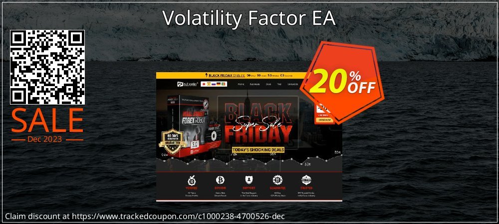 Volatility Factor EA coupon on World Party Day offering discount