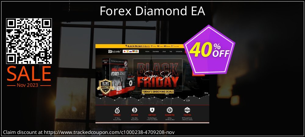 Forex Diamond EA coupon on Easter Day deals