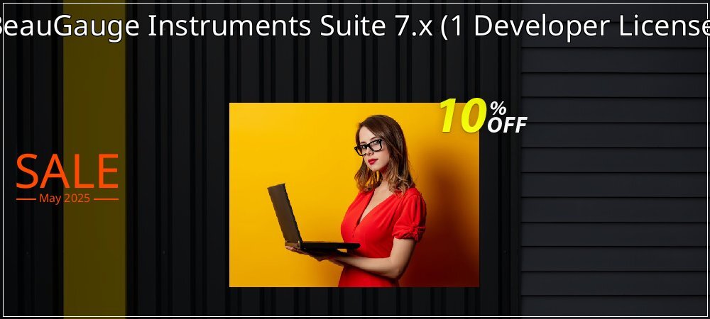 BeauGauge Instruments Suite 7.x - 1 Developer License  coupon on National Pizza Party Day deals