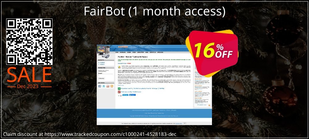FairBot - 1 month access  coupon on Easter Day offering sales
