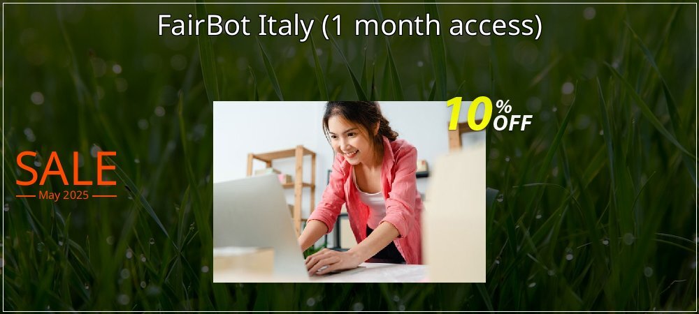 FairBot Italy - 1 month access  coupon on Mother's Day offer