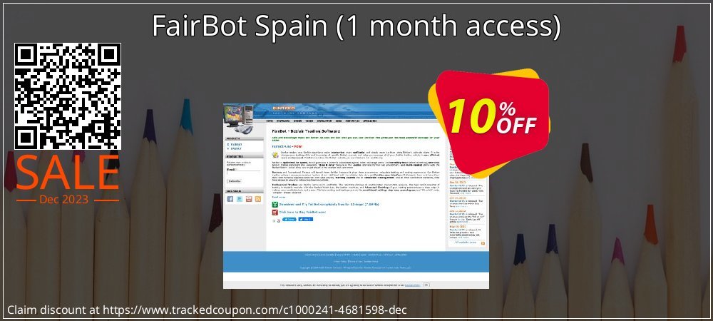 FairBot Spain - 1 month access  coupon on Easter Day super sale