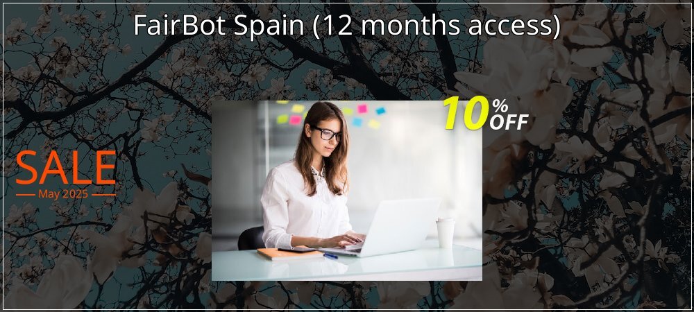 FairBot Spain - 12 months access  coupon on World Party Day sales