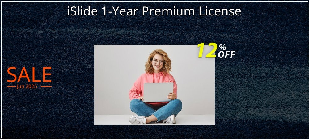 iSlide 1-Year Premium License coupon on American Independence Day discount
