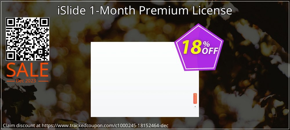 iSlide 1-Month Premium License coupon on Tell a Lie Day sales
