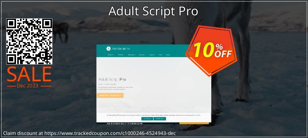 Adult Script Pro coupon on Easter Day deals