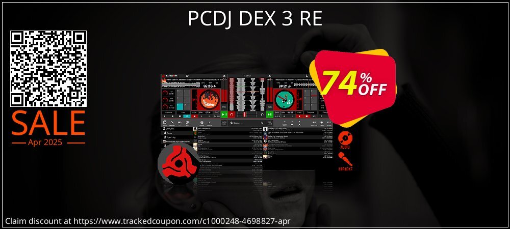 PCDJ DEX 3 RE coupon on April Fools' Day discounts