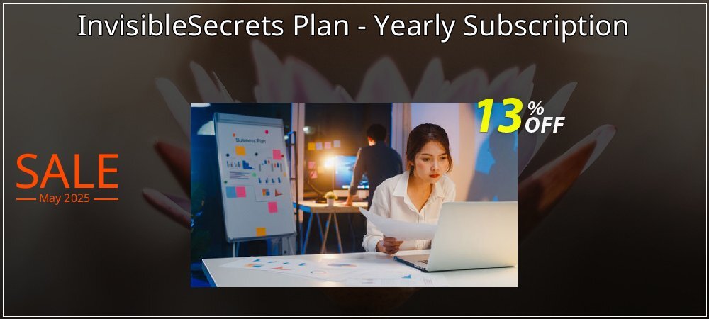 InvisibleSecrets Plan - Yearly Subscription coupon on National Loyalty Day discount